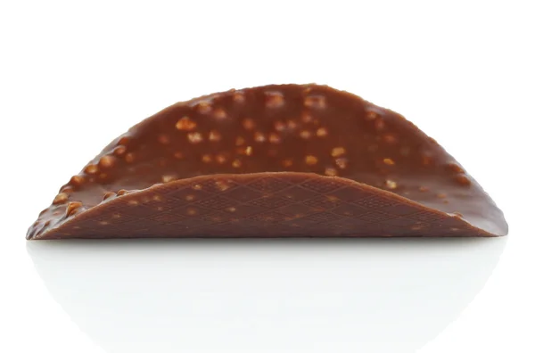 Patatine al cioccolato con noci — Foto Stock