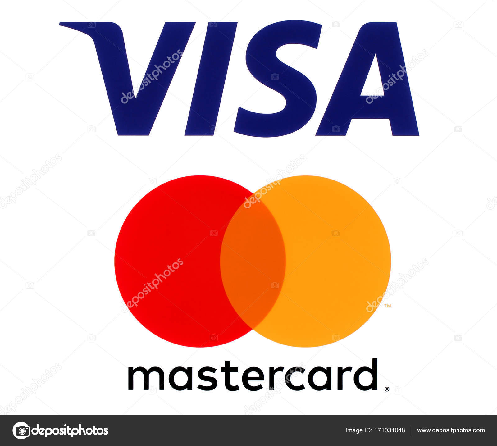 Visa and Mastercard logos – Stock Editorial Photo © rozelt #171031048