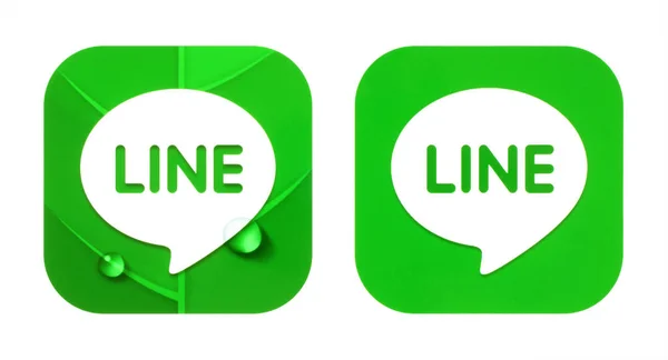 New and old Line icons — Stock Photo, Image