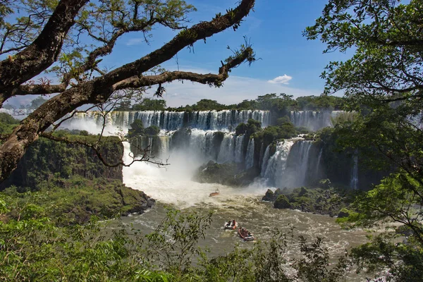 View of the Iguazu Falls — Stock Photo, Image
