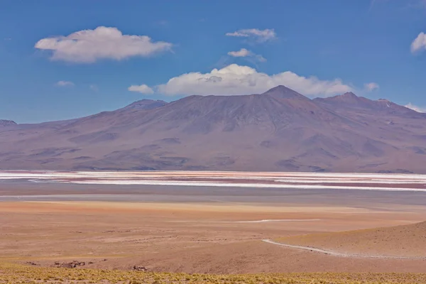 Paisagem montanhosa no altiplano na Bolívia — Fotografia de Stock