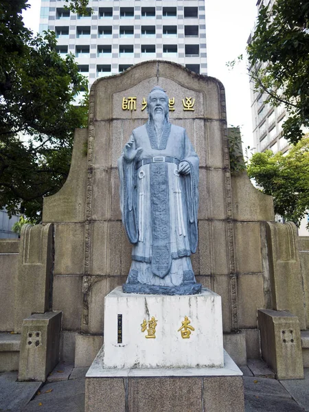 Die Konfuziusstatue — Stockfoto