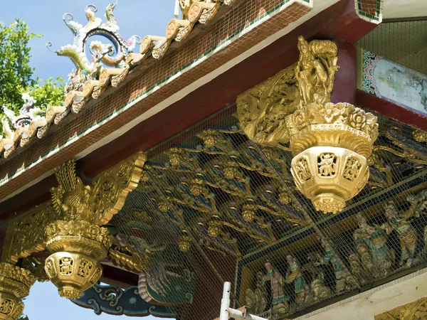 Temple roof detail — Stock Photo, Image