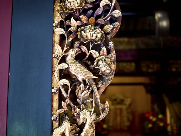 Temple roof detail — Stock Photo, Image