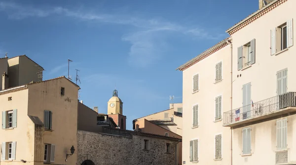 Saint-Tropez la torre del reloj —  Fotos de Stock