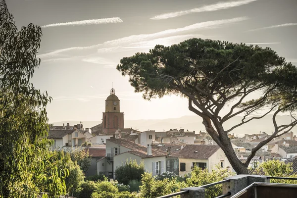 Saint-Tropez de clock tower — Stockfoto