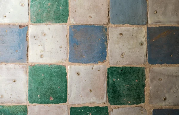 Vecchi mosaici di ceramica — Foto Stock