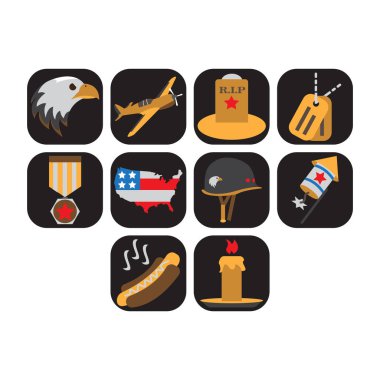 Anma Günü simge renk