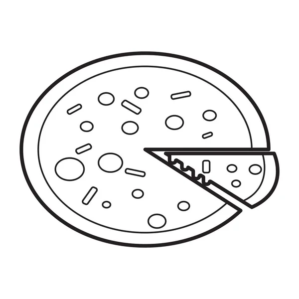 Pizza simgesi anahat