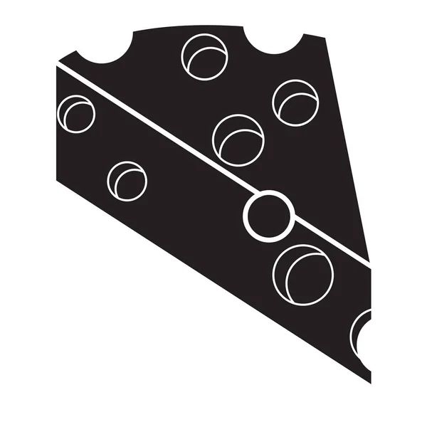 düz siyah peynir simgesi