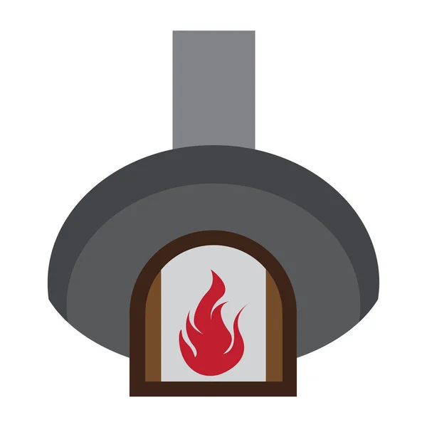 Pizza fırın düz renk 