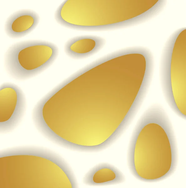 Fondo abstracto de estructura orgánica en oro blanco — Archivo Imágenes Vectoriales