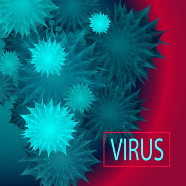 Virüs, salgın, salgın, grip, retroviral enfeksiyon ya da Çin tarafından yapılan koronavirüs hakkında bilgi için soyut bileşim viral enfeksiyonu