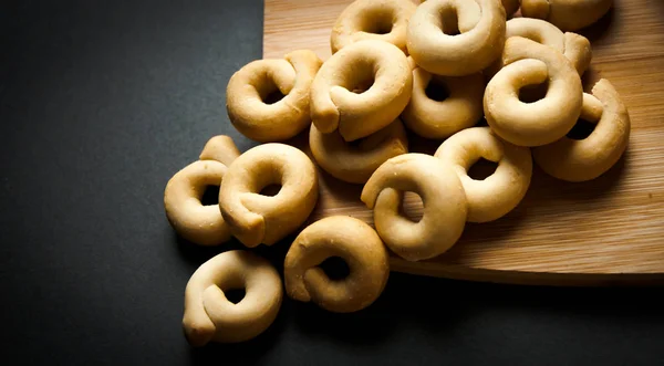 Bölge puglia İtalya taralli bilinen tipik snack