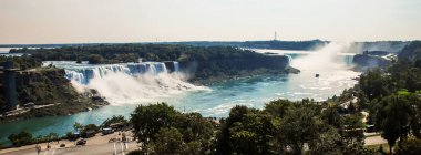niagara falls Kanada'da alansal görünümü