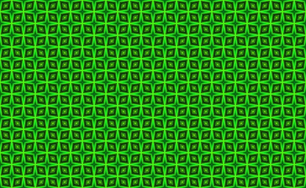 green and black geometric pattern