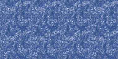 Kabartma mavi vektör arka plan kıvrımlı hatları