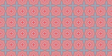 Dekoratif çiçek süsleme. Modern geometri desen. vektör çizim tasarım, duvar kağıdı, davet için. kırmızı, gümüş renk