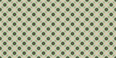 Soyut Dikişsiz yeşil desen tasarımı için. 