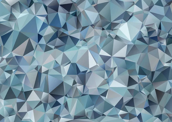 Soyut ışık elmas mavi poligonal mozaik arka plan. Parlak 