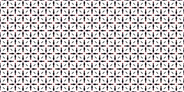 Csavarhúzó bélelt alkotó piros és fekete négyzetek egy geometriai o — Stock Fotó