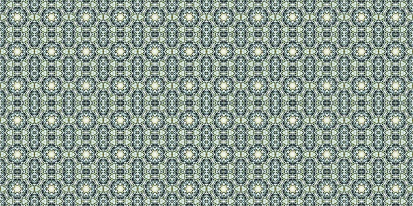 Azulejos caleidoscópicos de papel pintado, patte fractal sin costura decorativa — Foto de Stock