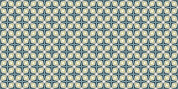 Seamless pattern illustration in traditional style - like Portug — Stock Photo, Image