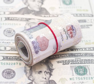 Mısır pound bize dolar Roll
