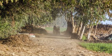 Mısır kırsal, sürme çiftçi