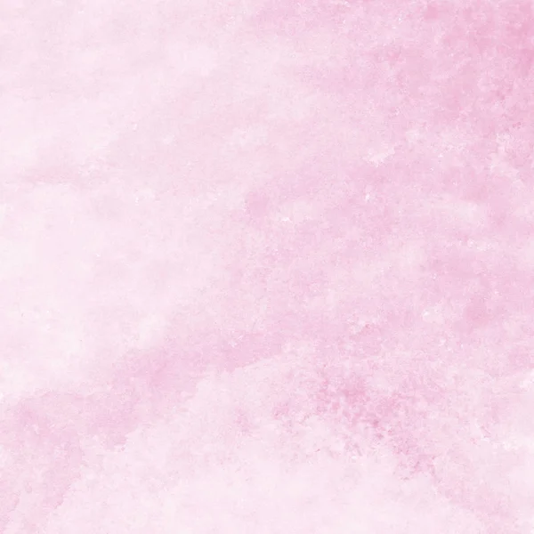 Мягкий розовый цвет акварели текстуры фона, вручную окрашены — стоковое фото