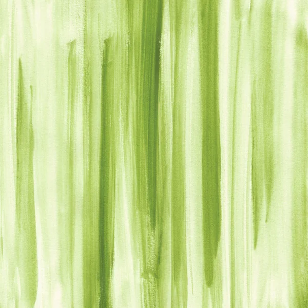 Grüne Aquarell-Textur Hintergrund, handbemalt — Stockfoto