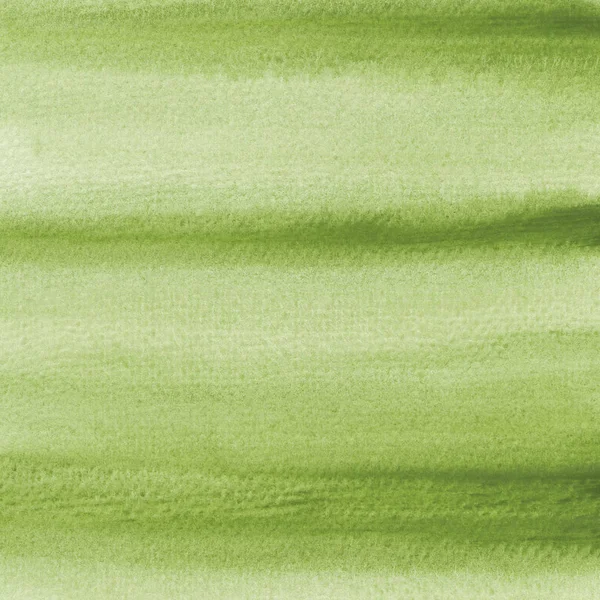 绿色水彩纹理背景, 手绘 — 图库照片