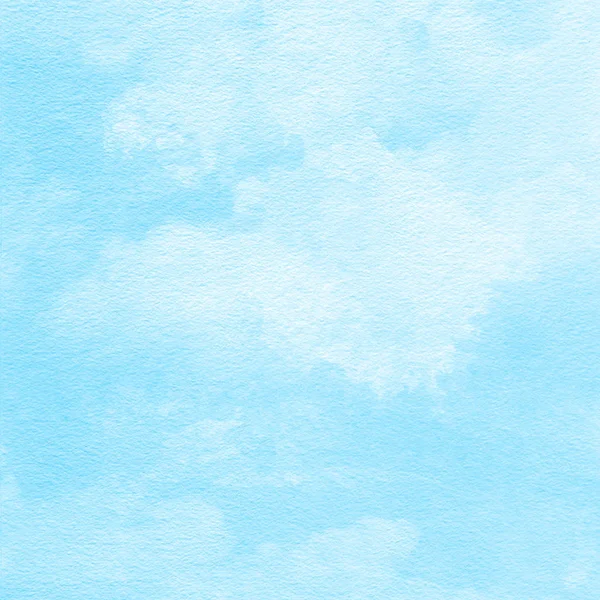 Sfondo brillante texture acquerello blu, dipinto a mano — Foto Stock