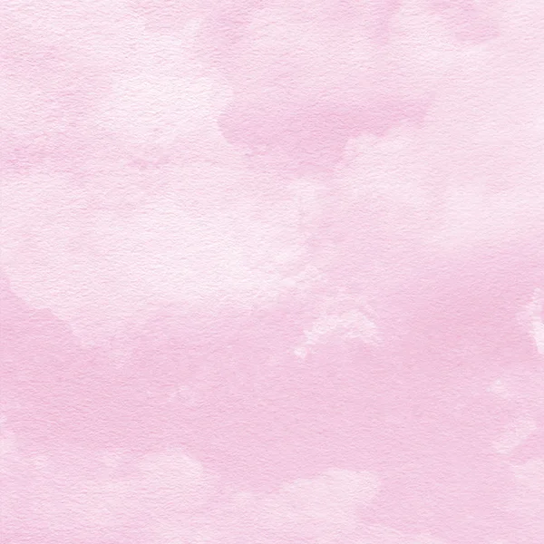 Soft pink watercolor texture background, hand painted — Stock Photo, Image