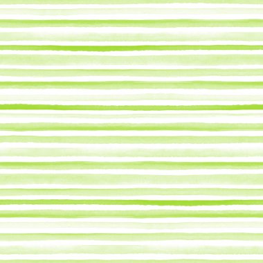 Beyaz arka planda kusursuz yeşil suluboya deseni. Çizgi ve çizgilerle suluboya kusursuz desen.