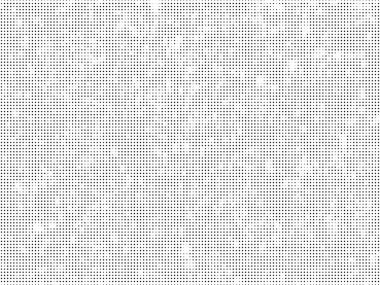 Grunge vektör yarım ton dokusu arkaplanı örtüyor. Soyut siyah ve beyaz noktalı arkaplan çizimi.