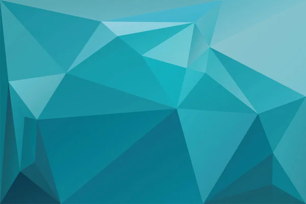 Abstrakt geometrisk bakgrund med trianglar. Vektor polygonal konsistens bakgrund. Blå abstrakt affärsbakgrund. Vektorillustration. — Stock vektor