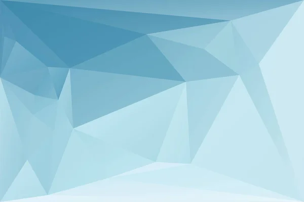 Abstracte geometrische achtergrond met driehoeken. Vector veelhoekige textuur achtergrond. Lichtblauwe abstracte zakelijke achtergrond. Vectorillustratie. — Stockvector