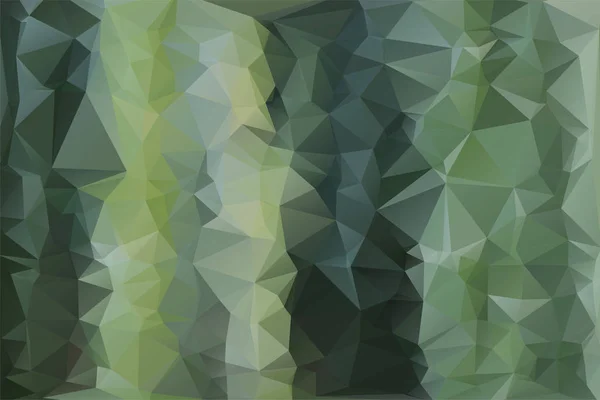 Fondo geométrico abstracto con triángulos. Fondo de textura poligonal vectorial. Fondo de negocio abstracto verde. Ilustración vectorial . — Archivo Imágenes Vectoriales