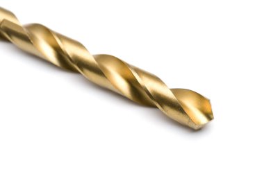 Drill bit beyaz arka plan