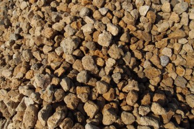 Ponza çakıl, hafif volkanik kaya,