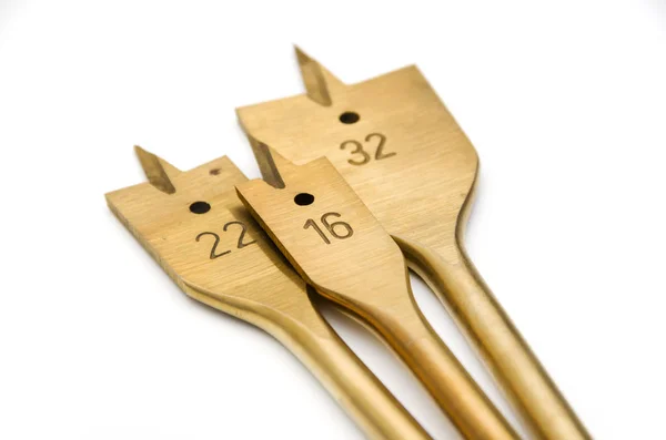 Spade Drill Bits Spade Bit Woodworking — Stock Photo, Image