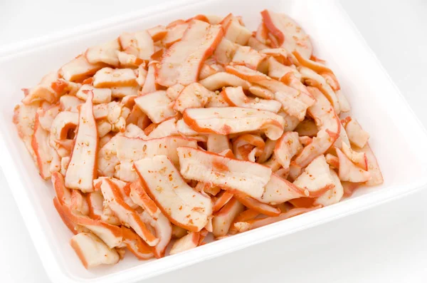 Japanese Food Chukaika Boiled Squid Chinese Style Seasoned — 스톡 사진