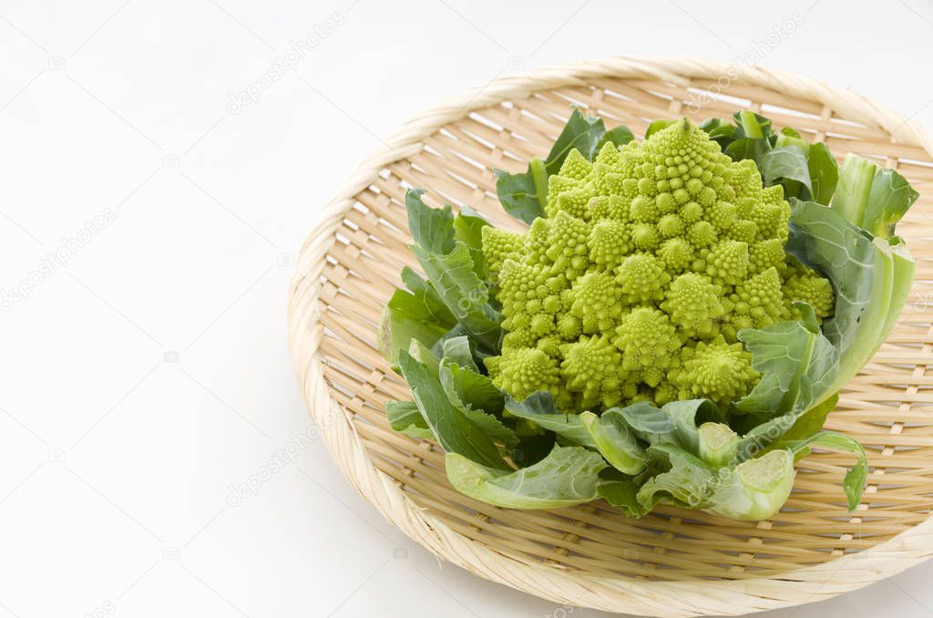 Romanesco broccoli  or Roman cauliflower