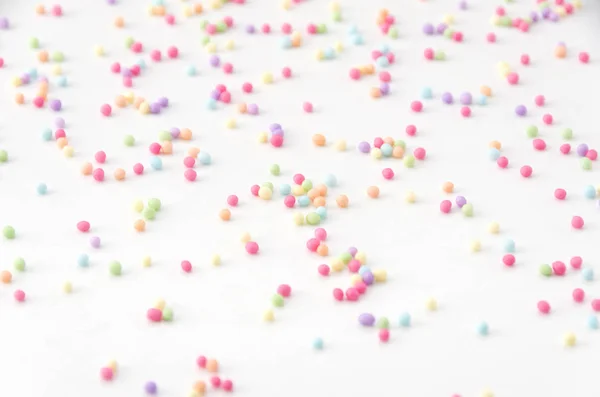 Colorful Sprinkles Sugar Background — Stock Photo, Image