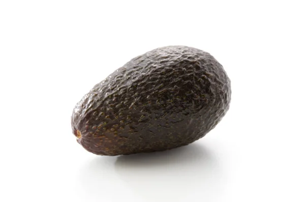 Avocado Geïsoleerde Witte Achtergrond — Stockfoto