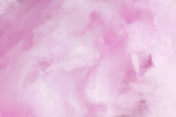 Pink Sweet Cotton Candy Closeup — Stock Photo, Image