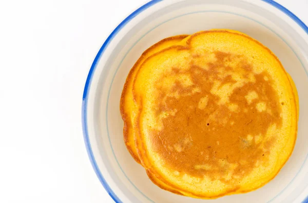 Stack Homemade Pumpkin Pancakes — Stock Photo, Image