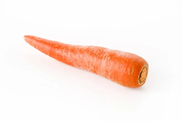 Zanahoria Fresca Sobre Fondo Blanco —  Fotos de Stock