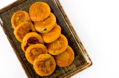 Japon yemeği, Kabocha mochi, balkabaklı pirinç köftesi.